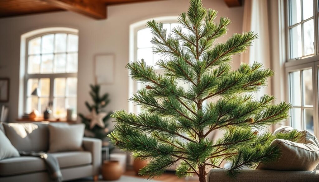 indoor pine tree