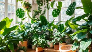 indoor plant big leaves