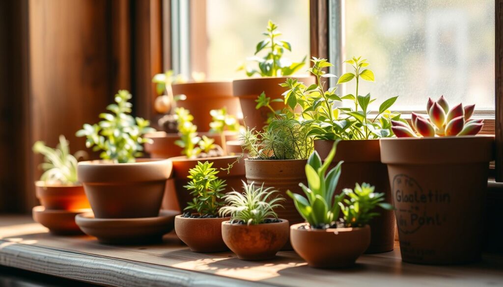 indoor terracotta pots