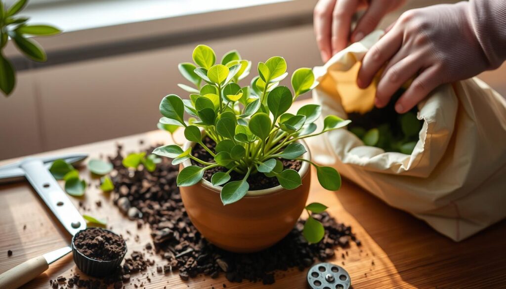 jade plant repotting