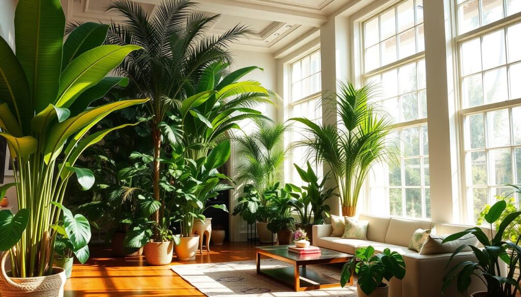 large indoor plants