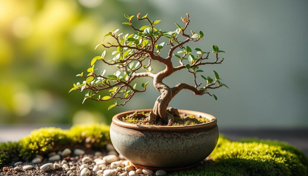 miniature bonsai tree