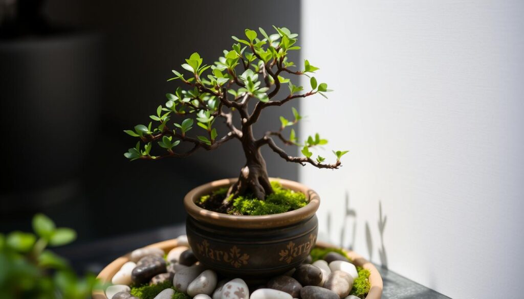 miniature bonsai tree