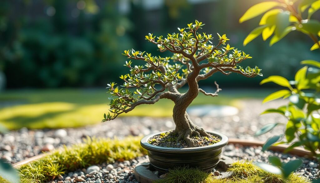 miniature bonsai tree