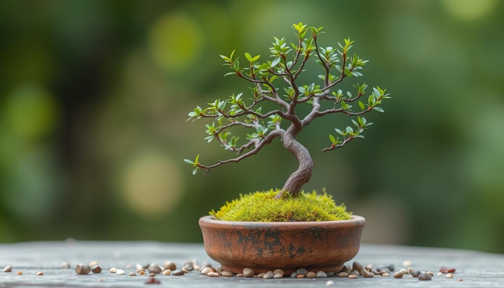 miniature bonsai tree