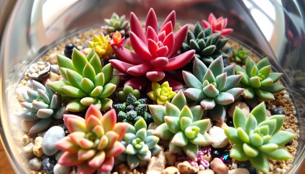 miniature succulents