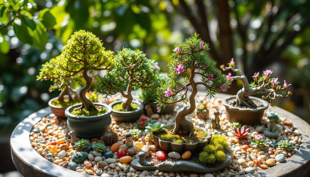 miniature tree pots