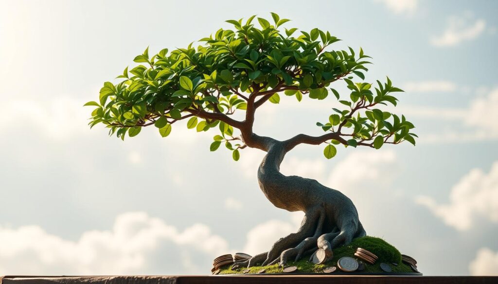 money bonsai tree