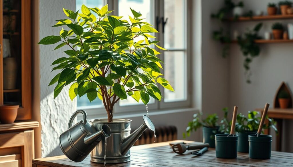 money tree watering