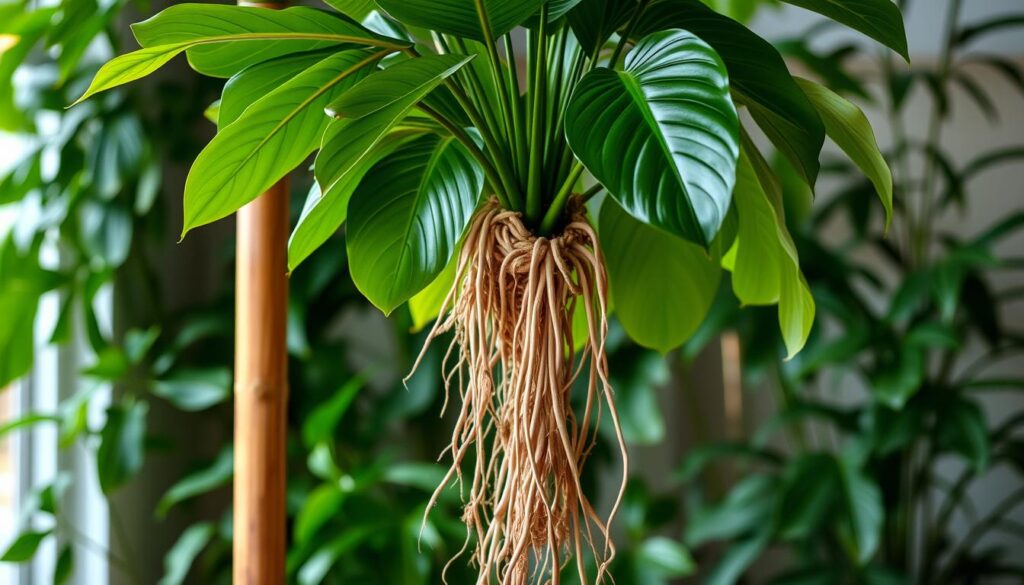 monstera aerial root support