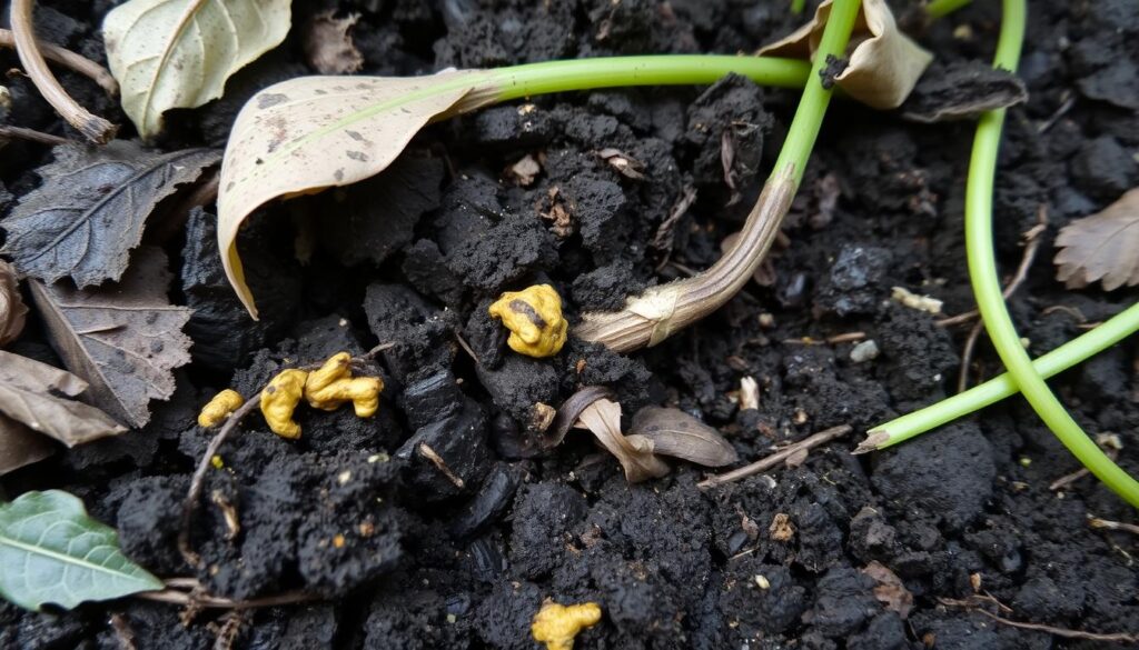 musty plant soil