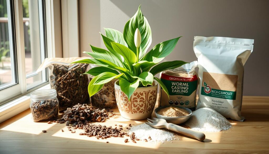 natural fertilizer for peace lily