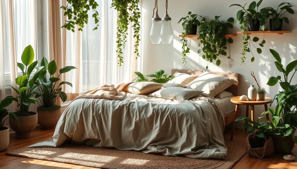 nature-inspired sleeping space