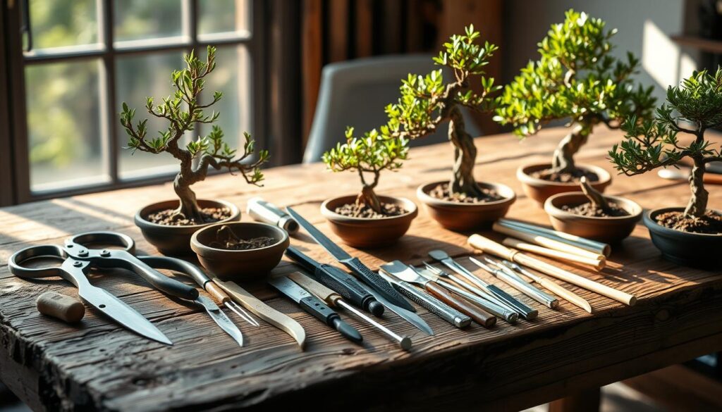 oak bonsai tools