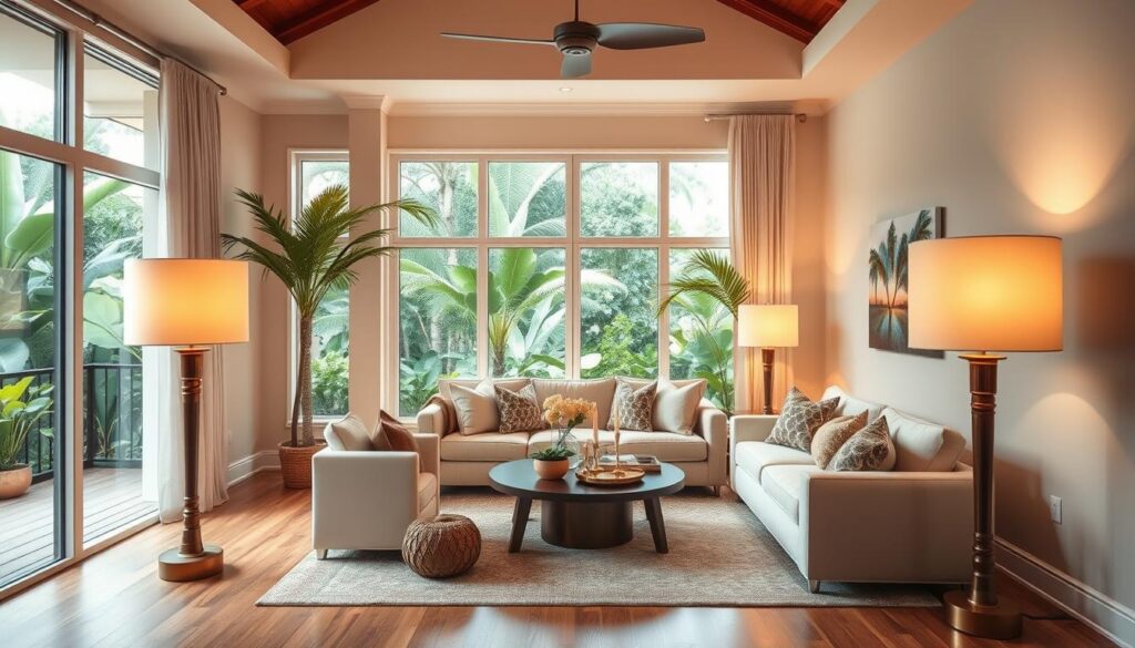 palm tree floor lamps