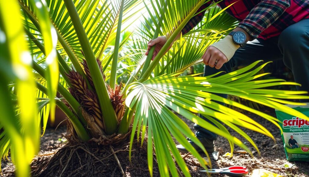 palm tree maintenance