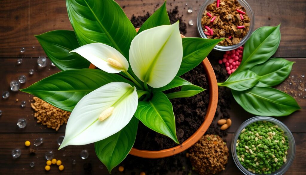 peace lily essential nutrients