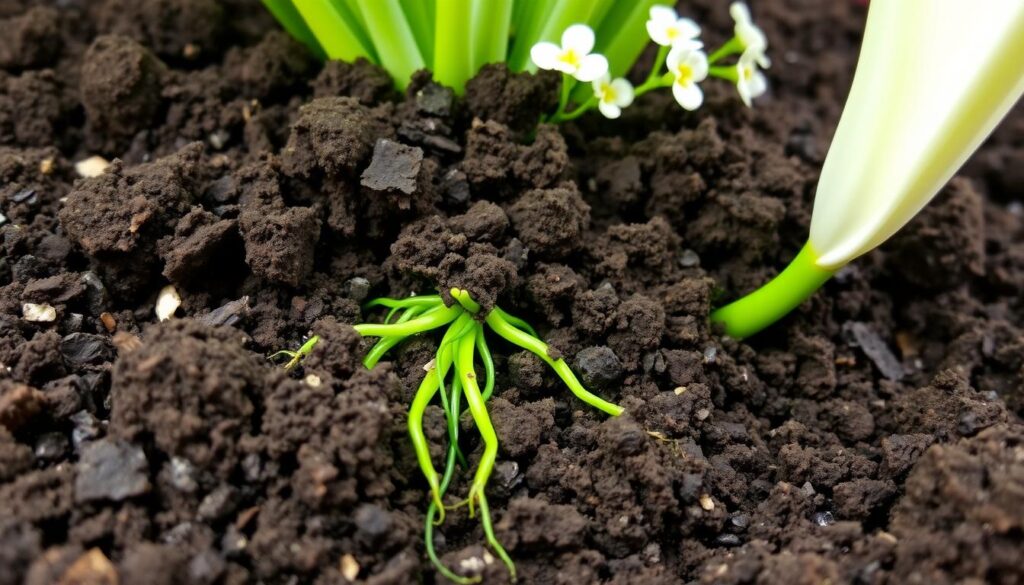 peace lily soil