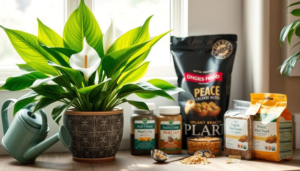 plant food for peace lily