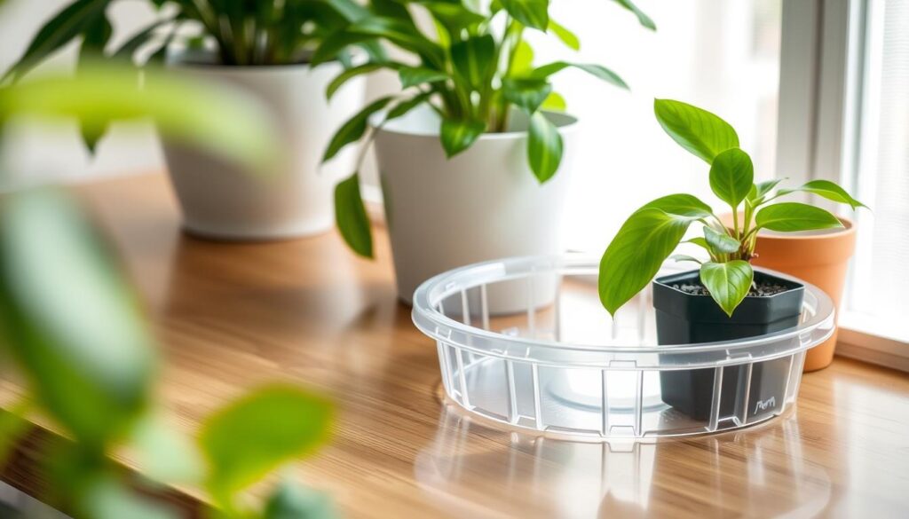 plastic plant saucer