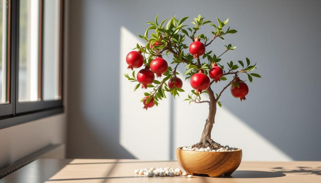 pomegranate bonsai