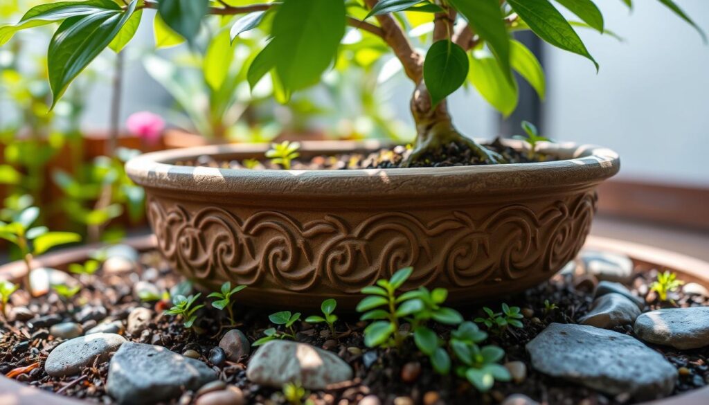 pot for bonsai tree