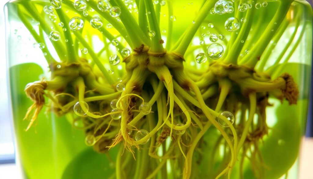 pothos water roots