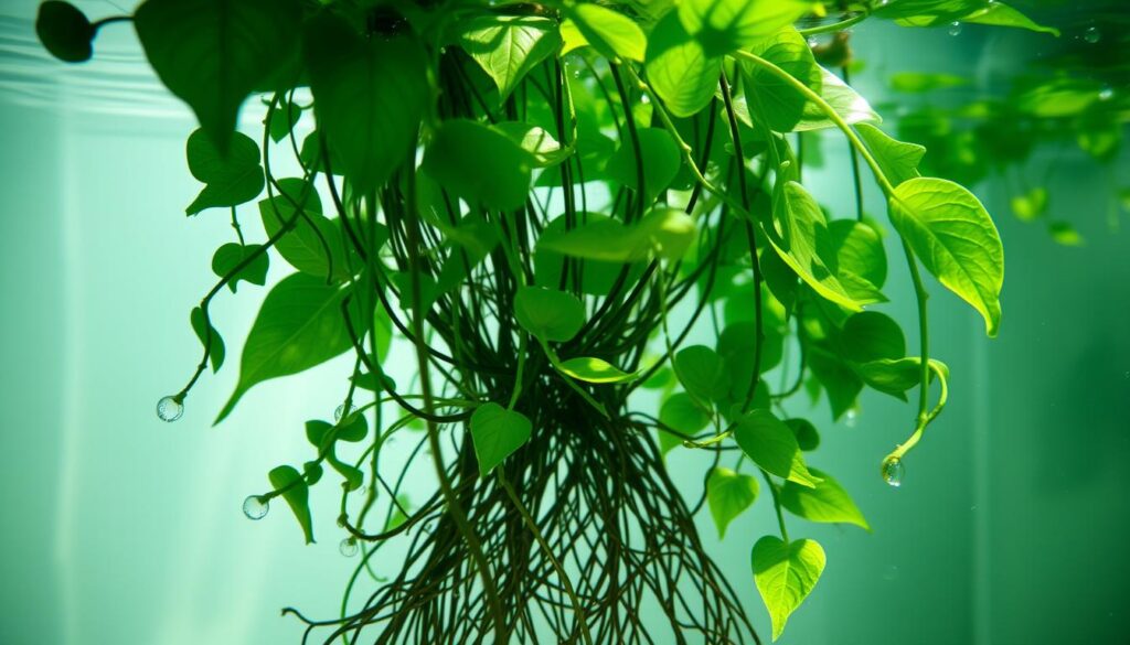 pothos water roots