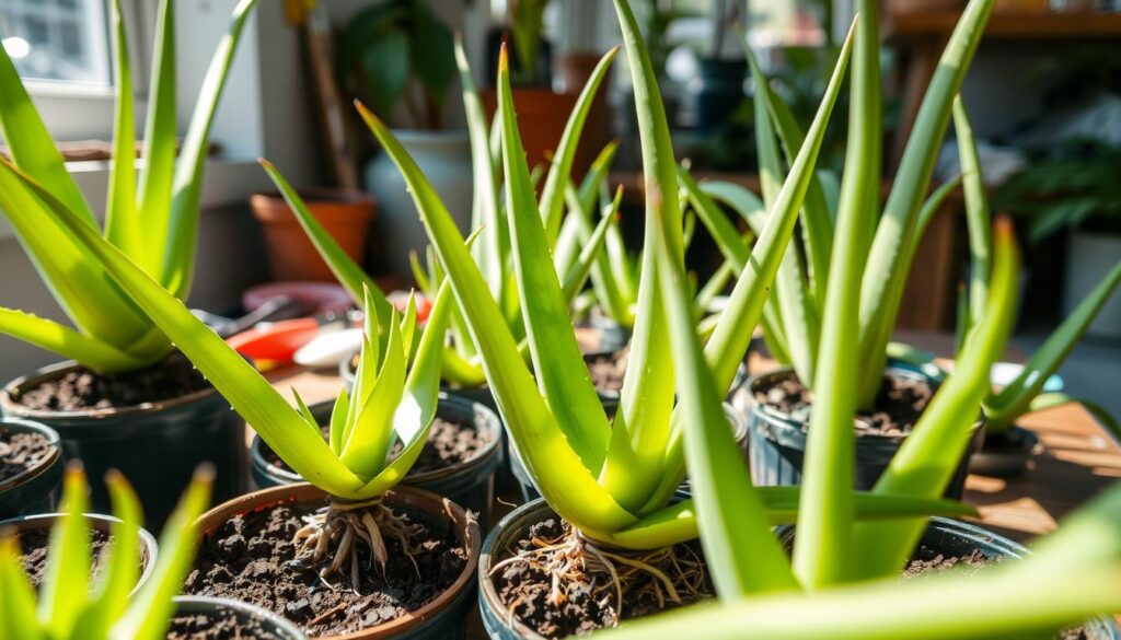 propagating aloe vera plants