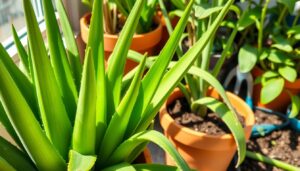 pruning aloe vera