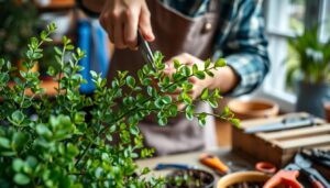 pruning jade plant