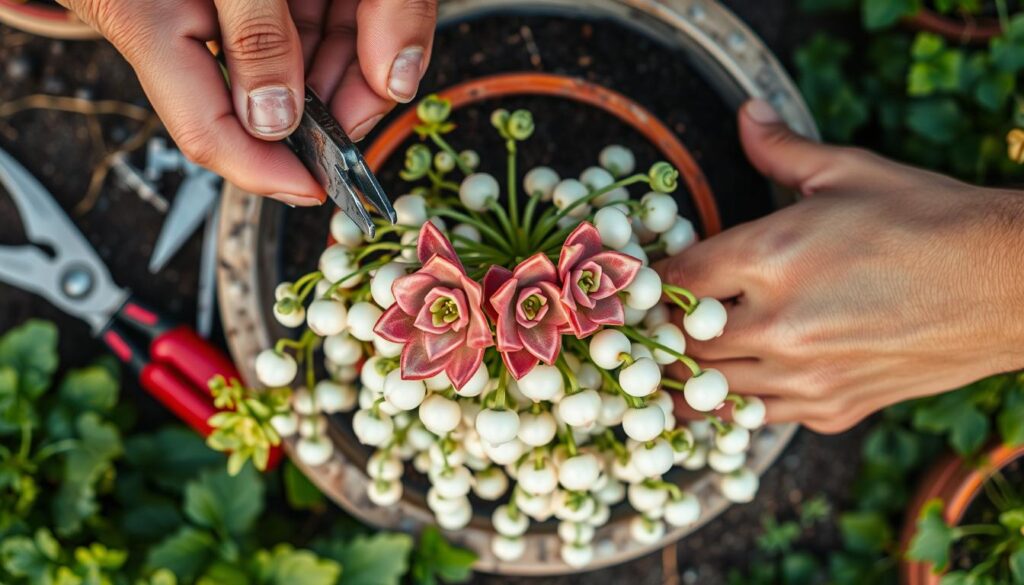 pruning string of pearls