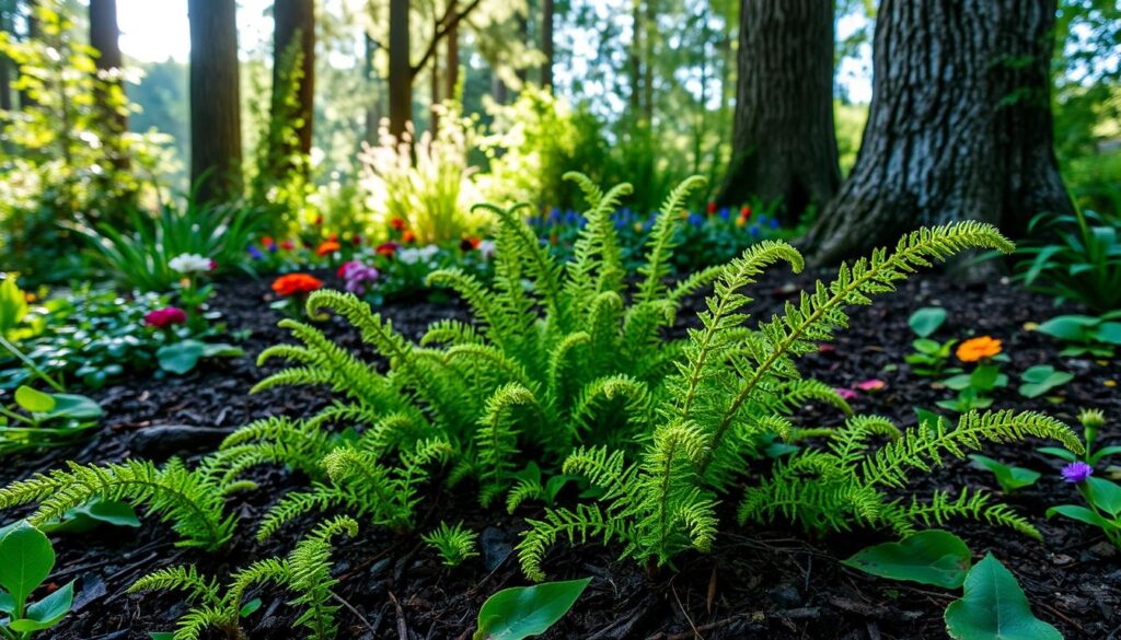 rabbit foot fern outdoor growth