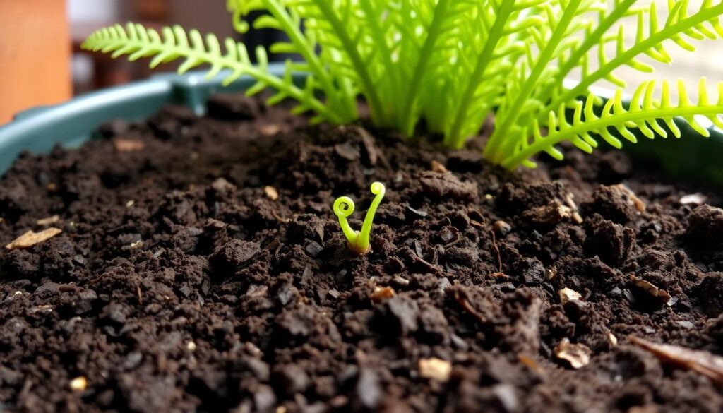 rabbit foot fern soil