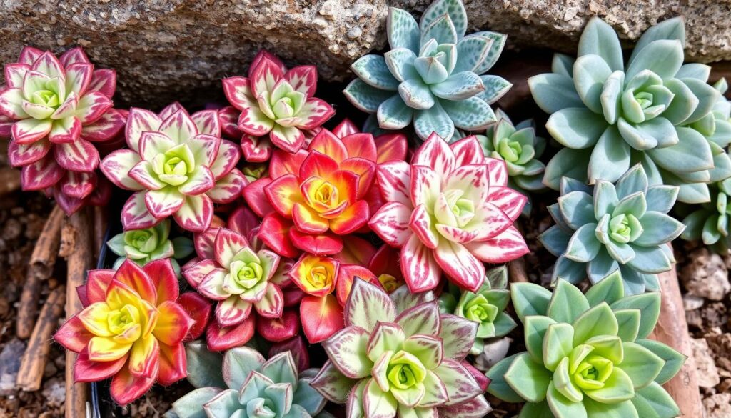 rare variegated succulents