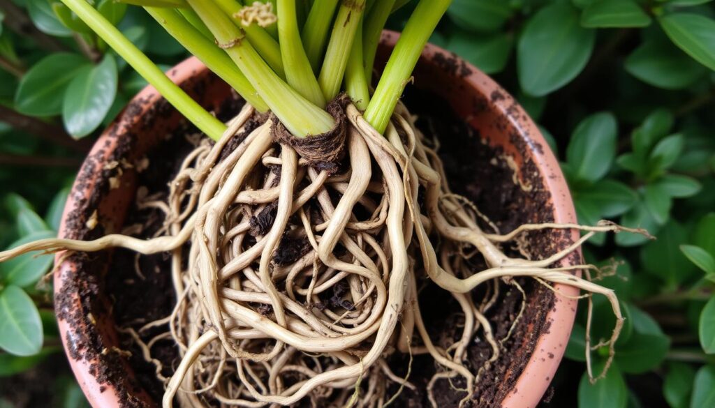 root-bound plant