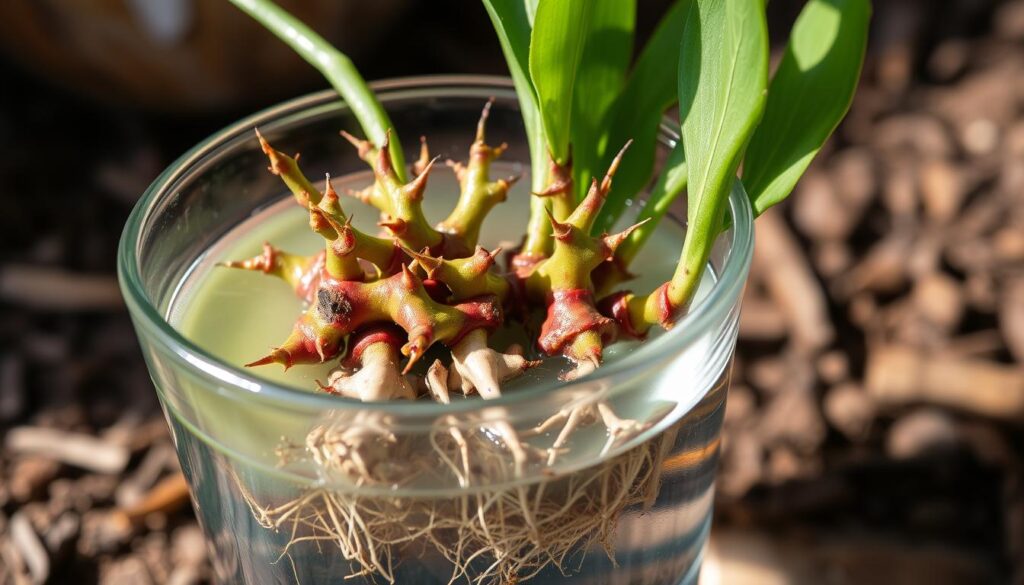 rooting crown of thorns cuttings