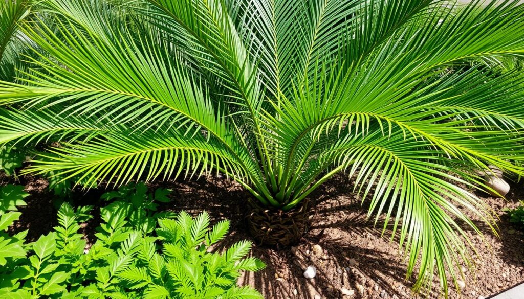 sago palm outdoor soil