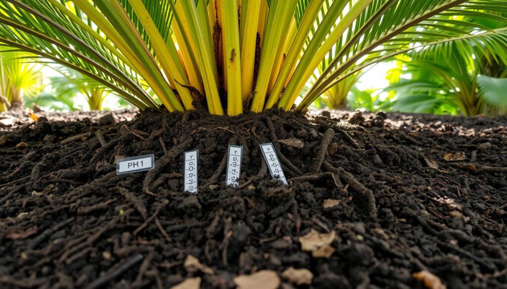 sago palm soil pH