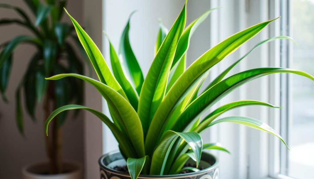 snake plant growth