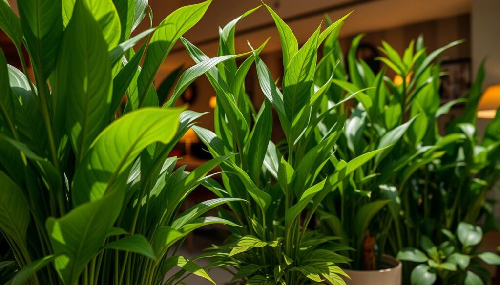 tall house plants low light