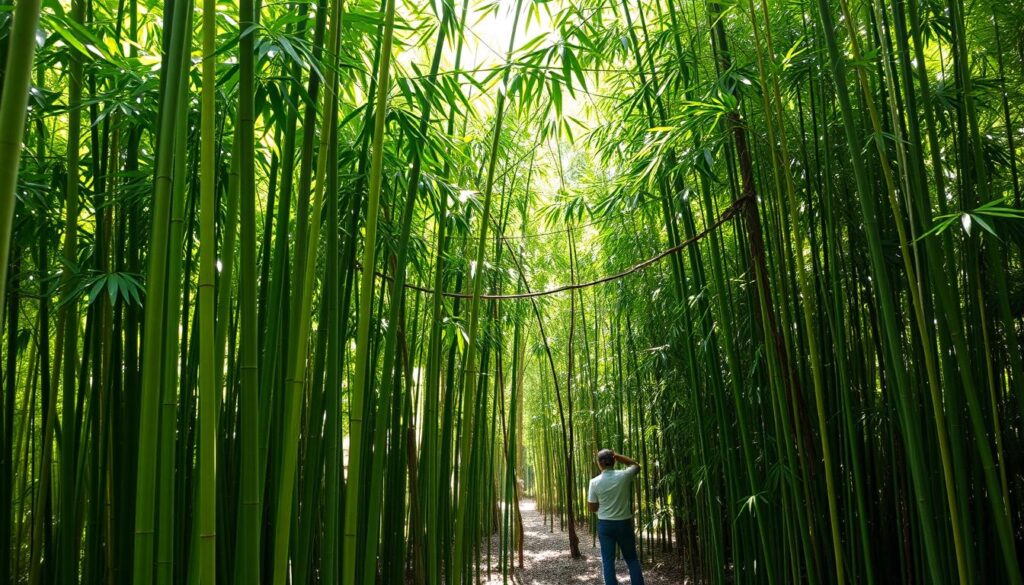 thinning bamboo