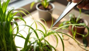 how do you trim a spider plant