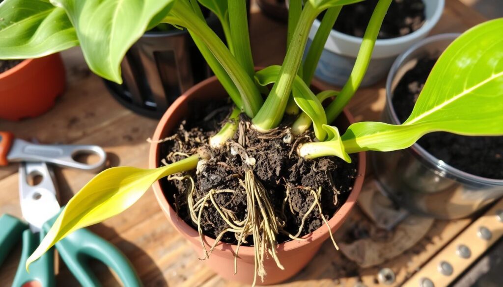 signs mother in law tongue needs repotting