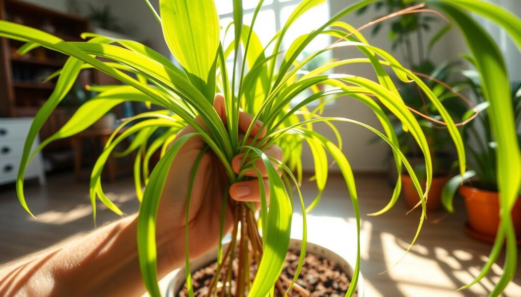 spider plant shaping