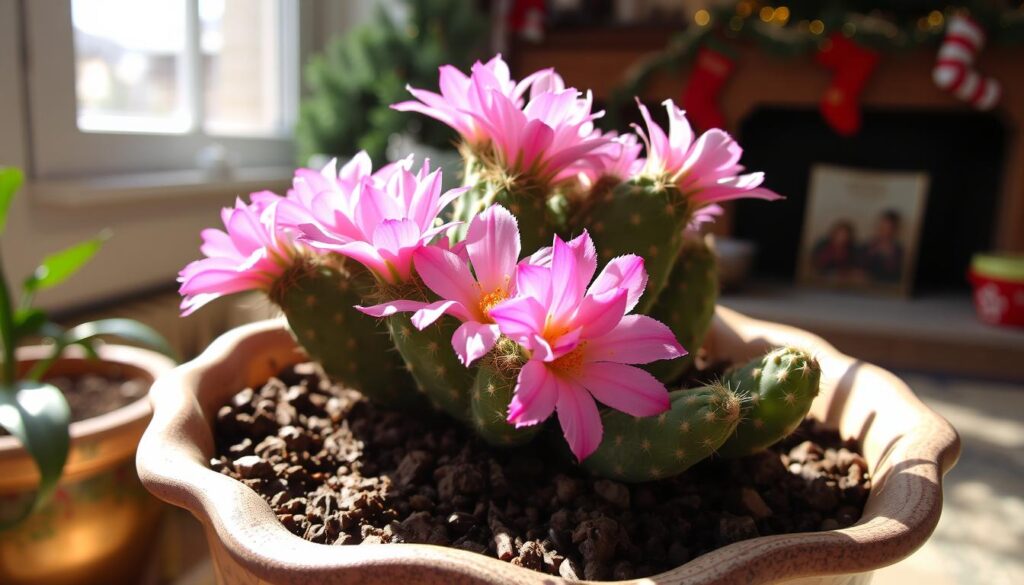 when is the best time to repot a christmas cactus